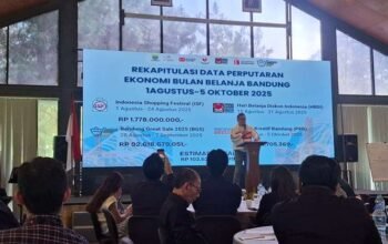 Perputaran Omzet Bulan Belanja Bandung 2025 Tembus Rp101,07 Miliar