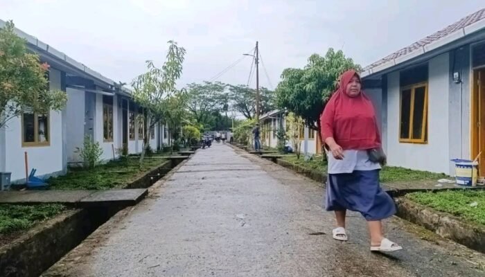 Huntara Korban Banjir Kota Padang Sudah Dihuni